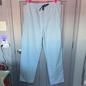 George Men's Blue Striped Joggers